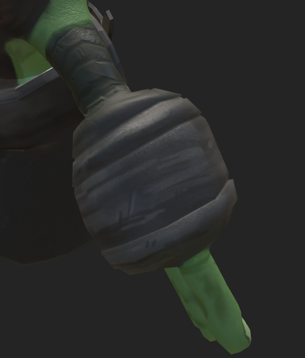 Skrunkly model detail
